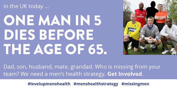 Men's health strategy campaign social media shares (pngs)