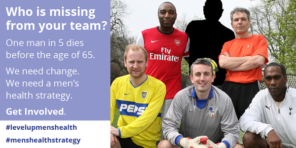 Men's health strategy campaign social media shares (pngs)