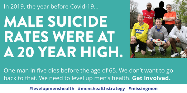 Men's health strategy campaign social media shares (pngs)