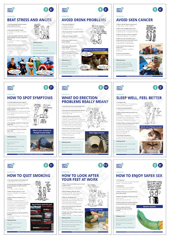 Toolbox Talks: complete set of 11 talks (PDF)