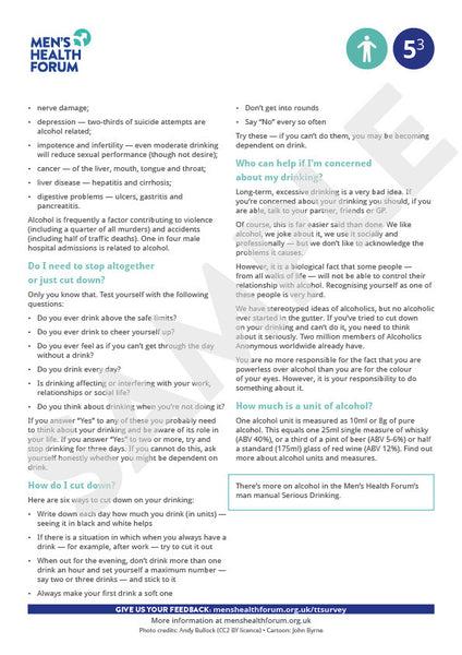 Toolbox Talk 5: Avoid drink problems (PDF + 3 days trial video)