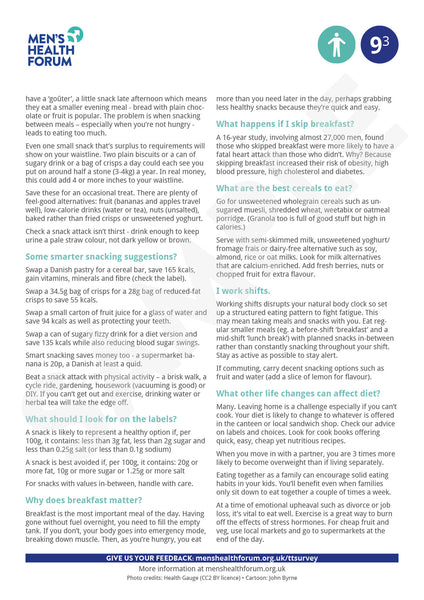 Toolbox Talk 9: Eat well, feel better (PDF)