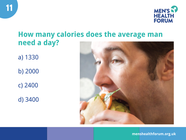 #menshealthweek Men's Health By Numbers Quiz Slideshow (pdf)
