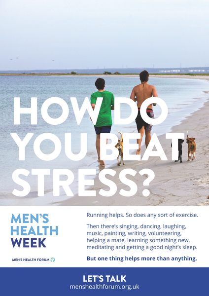 How do you beat stress? Let's talk. - Poster Pack - 18 posters (pdf)