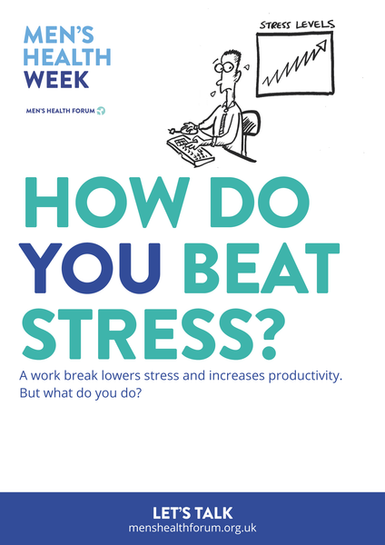 How do you beat stress? Let's talk. - Poster Pack - 18 posters (pdf)