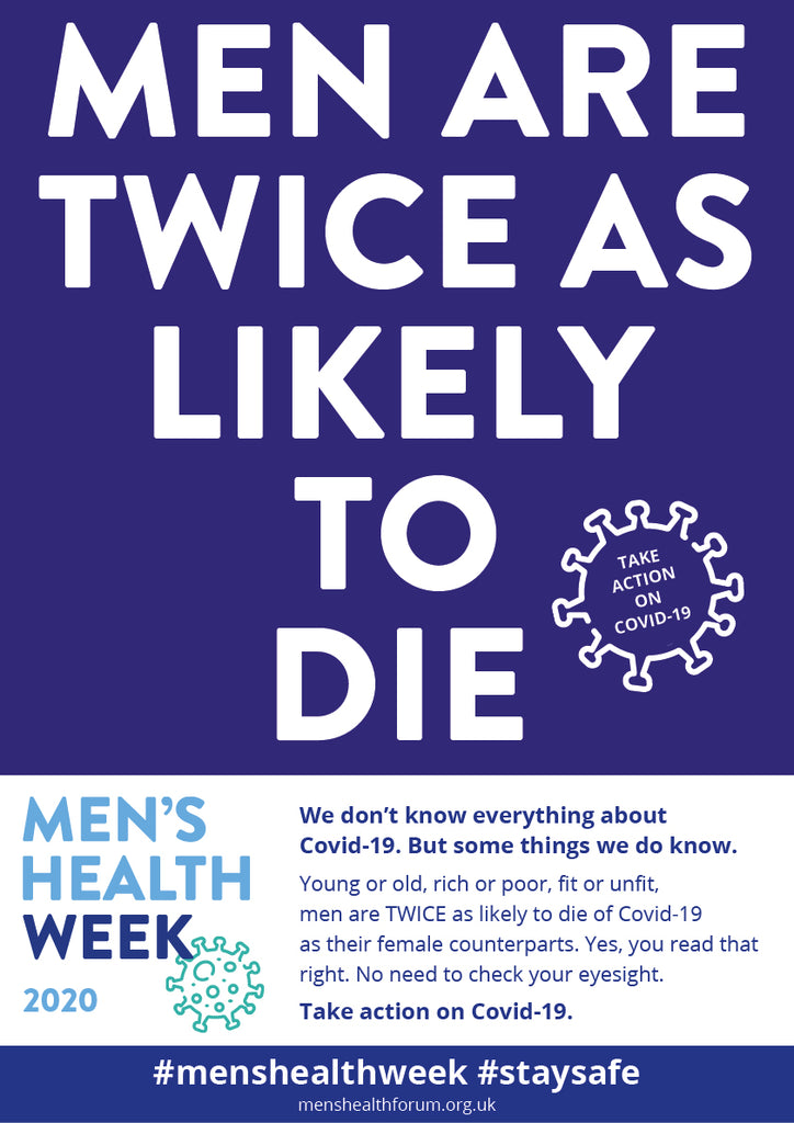 #menshealthweek Take Action on Covid-19 Poster Pack - 14 posters (pdf)