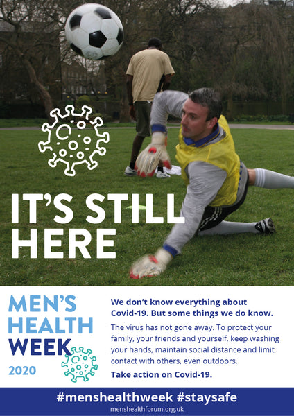 #menshealthweek Take Action on Covid-19 Poster Pack - 14 posters (pdf)