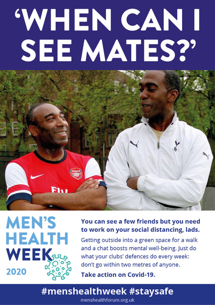 #menshealthweek Take Action on Covid-19 Poster Pack - 14 posters (pdf)