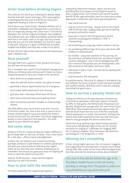 World Cup Survival Guide 2018 - A4 handout (pdf)