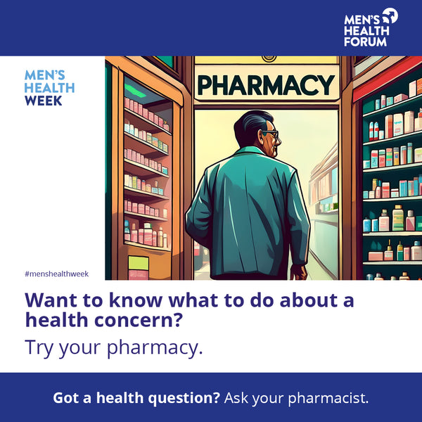 Men's Health Week 2026 - Men & Pharmacy social media shares and posters