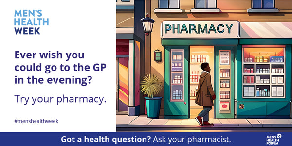 Men's Health Week 2026 - Men & Pharmacy social media shares and posters
