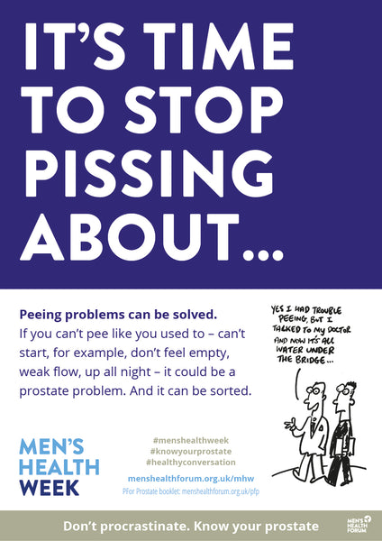 Men's Health Week 2024 - posters
