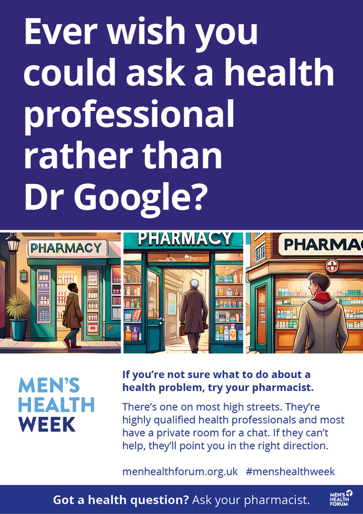 Men's Health Week 2026 - Men & Pharmacy social media shares and posters