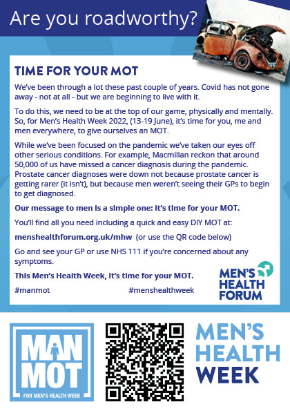 Men Health Mot Form.pdf #menshealthweek - Time For Your MOT (resource pack) – Men's Health Forum