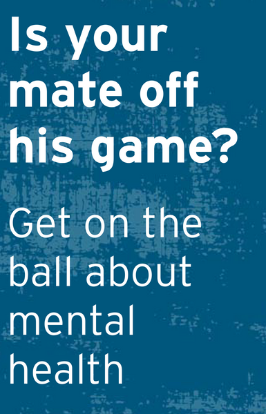 Is Your Mate Off His Game: Talking Tips Card