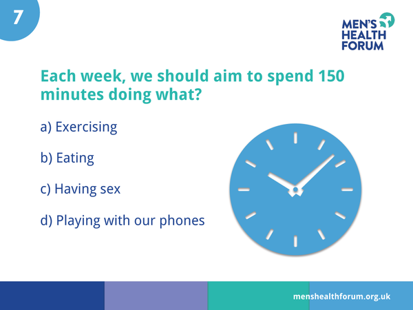 #menshealthweek Men's Health By Numbers Quiz Slideshow (pdf)