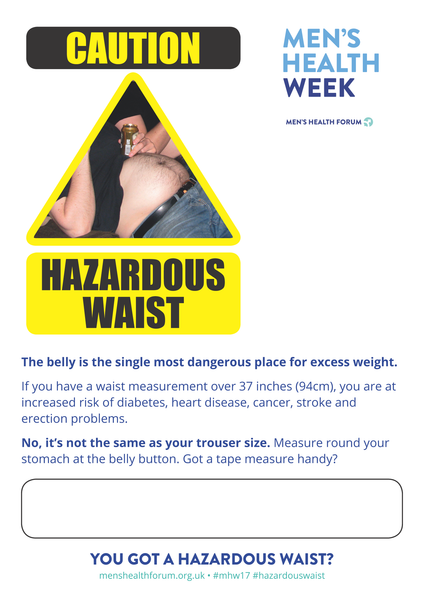 Hazardous Waist - Poster Pack (NO DATES) - 9 posters (pdf)