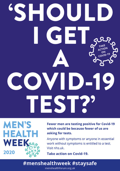 #menshealthweek Take Action on Covid-19 Poster Pack - 14 posters (pdf)