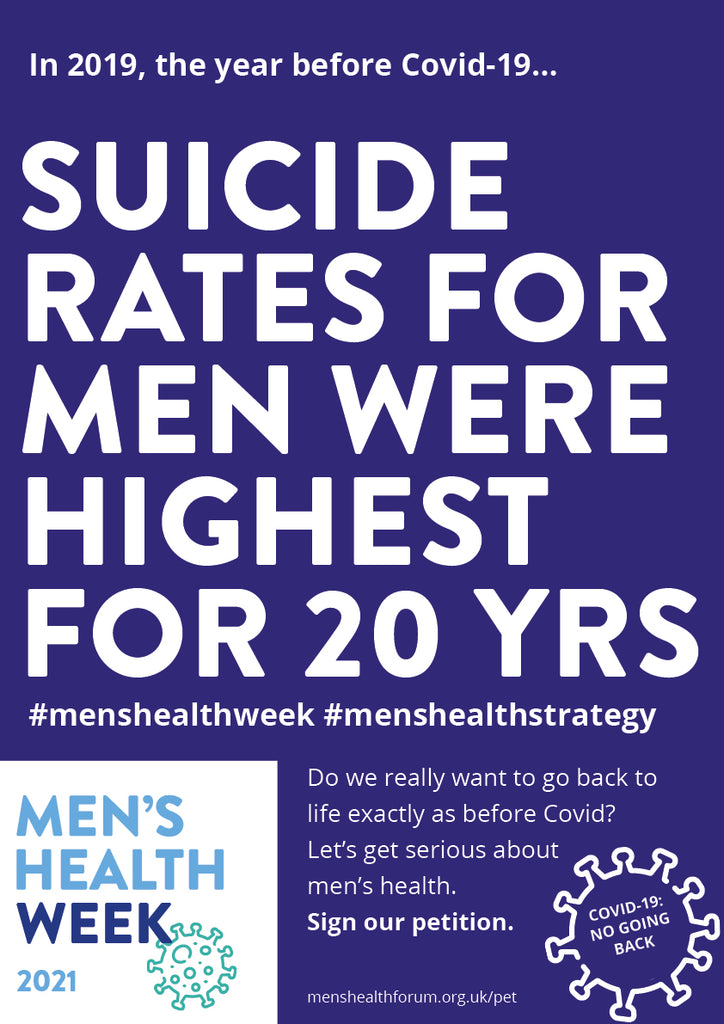 Sign our petition (posters and social media) (zip) – Men's Health Forum